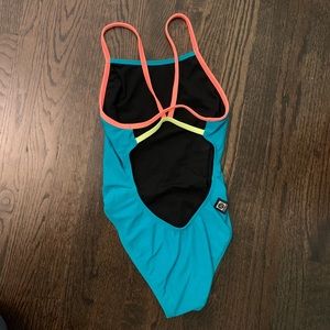 JOLYN - teal - fixed-back onsie